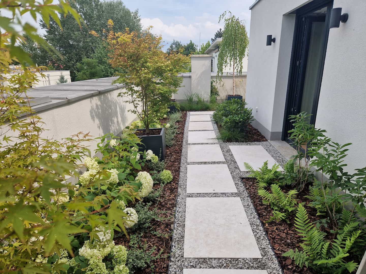 Realizacja aranżacji tarasu